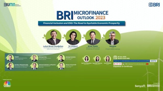 Yuk, Intip Potensi UMKM di BRI Microfinance Outlook 2023 foto bri microfinance outlook 2023 cnbc indonesia