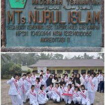 PASUKAN PENGIBAR BENDERA (PASKIBRA) MTS. NURUL ISLAM. NPSN 10499144,NSM 121214010055, DESA BUKIT KEMUNING