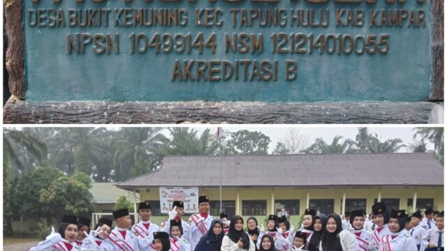 PASUKAN PENGIBAR BENDERA (PASKIBRA) MTS. NURUL ISLAM. NPSN 10499144,NSM 121214010055, DESA BUKIT KEMUNING