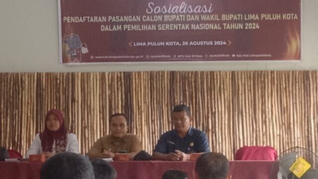 KPUD 50 Kota Rakor Dengan Berbagai Elemen Sosialisasi Putusan MK