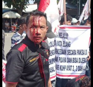 Marak nya Penarikan Paksa Oleh Debt Collector, LSM BARA API Lakukan Aksi Pecah Kepala
