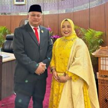 H JHON INDRAWAN S.T Di Lantik Menjadi DPRD Dapil 2 Kabupaten Sijunjung