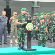 APEL GELAR PASUKAN KESIAPAN PENGAMANAN PILKADA SERENTAK TAHUN 2024, DI WILAYAH KOREM 031/WB