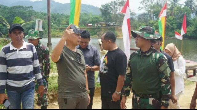 Danrem 031/WB Brigjen TNI Dany Rakca Andalasawan Cek Kesiapan Sasaran Sebelum Kunjungan KASAD