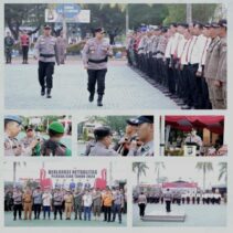 Mengawali Operasi Mantap Praja Lancang Kuning 2024,Polres Siak Laksanakan Apel Gelar Pasukan dan Deklarasikan Netralitas