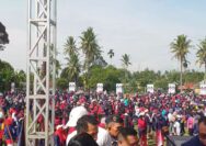 6000-an Simpatisan, Antarkan RKN_Feri Buya Ke_KPUD Limapuluh Kota