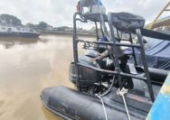 Ditpolairud OMP LK-2024 Melaksanakan Patroli Rutin di Perairan Sungai Siak