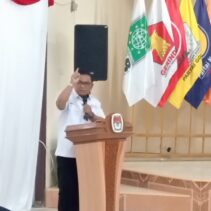 TAKE LINE (EMAS), Paslon Moktar A. Parapaga Dan Ade Yeswa Sahea Siap Berkompetisi Di Pibup 2024.