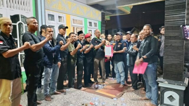 DPC GRIB Jaya Kabupaten Siak, Menggelar Rapat Koordinasi, Ketua DPC GRIB Jaya Siak Antoklink Katakan" Kita Harus Satu Komando"