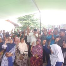 H. Buyung Ngenek Ajak Warga Kualu Nenas Jadikan Datuk Yusri Bupati Kampar