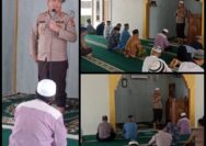 Sholat Jum'at Keliling, Kapolsek Minas Cooling System di Masjid Al Istiqomah Mandiangin