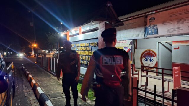 Satgas Preventif Polres Kuansing Patroli Blue Light Dalam Rangka Operasi Mantap Praja Lancang Kuning 2024