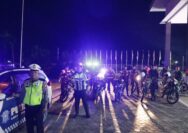 Ciptakan Kamtibmas yang Kondusif Selama Tahapan Pilkada, Polres Siak Gelar Patroli Blue Light Sinegritas