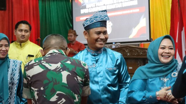 Kapolres Kuansing Hadiri Rapat Paripurna Istimewa DPRD Kab. Kuansing Dalam Rangka Memperingati Hari Jadi ke-25 Kabupaten Kuansing