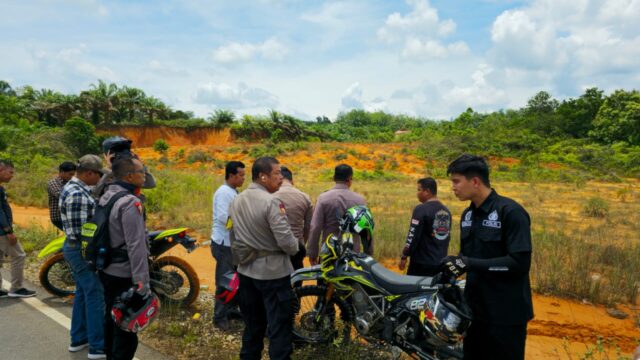 Kapolres Kuansing Terima Langsung Surat Hibah Lahan Polsek Pucuk Rantau dari Ketua Forum Kades Kecamatan Pucuk Rantau