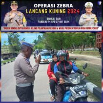 Hari Kedua Operasi Zebra Lancang Kuning 2024, Satgas Gakkum Sat Lantas Polres Kuansing Tindak Pelanggar Lalu Lintas