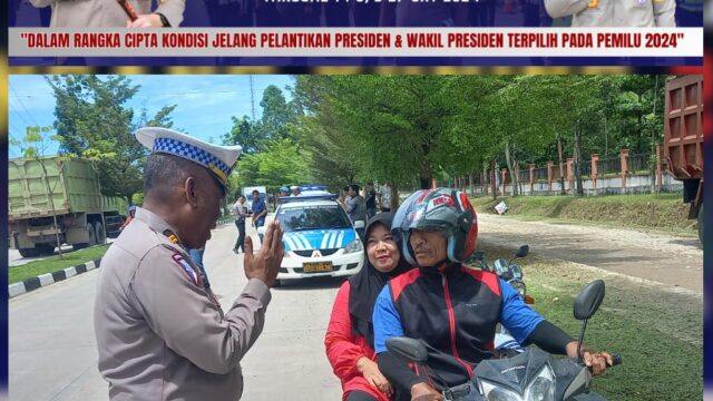Hari Kedua Operasi Zebra Lancang Kuning 2024, Satgas Gakkum Sat Lantas Polres Kuansing Tindak Pelanggar Lalu Lintas