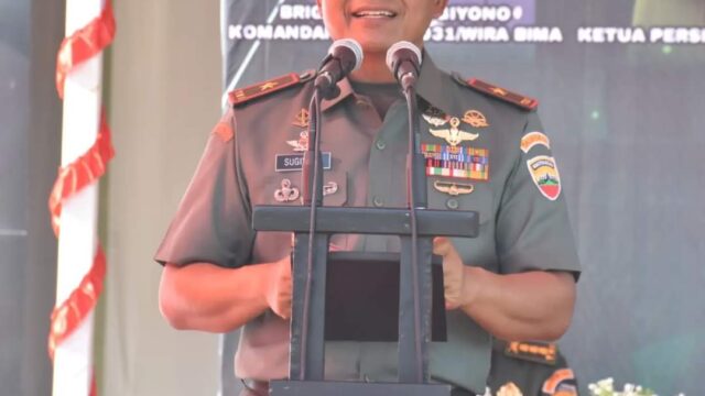 Danrem 031/WB Lakukan Kunjungan Kerja ke Markas Kodim 0322/Siak.