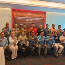 Lima Paslon Walikota/Wakil Walikota Pekanbaru Debat Publik Pertama 8 November 2024