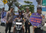 Kapolres Siak *AKBP ASEP SUJARWADI, SIK, MSi* pimpin langsung kegiatan Ops Zebra Lancang Kuning Polres Siak