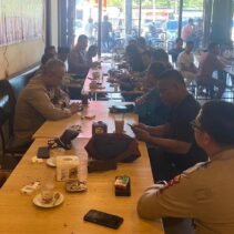 Jaga Suhu Politik, Polsek Kandis Gelar Cooling System Silaturahmi Kamtibmas dan himbauan cegah karhutla