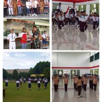 Meriahkan HUT ke-79 TNI, Kodim 1312/Tld Gelar Lomba PBB Tingkat SMP Dan SMA