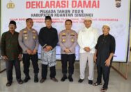 Polres Kuansing Gelar Deklarasi Damai Pilkada Serentak 2024 Komitmen Bersama Wujudkan Pemilihan Aman dan Kondusif