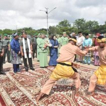 Kunker Ke Rohil Danrem 031/Wira Bima Disambut Hangat Forkopimda.