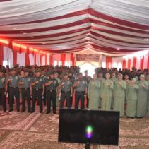 Komandan Korem 031/Wirabima Lakukan Kunjungan Kerja ke Kodim 0321/Rohil.