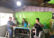 Polsek Minas Gelar Cooling System, Ajak Warga di Minas Jaya Dukung Pilkada Damai