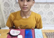 Tim Opsnal Satres Narkoba Polres Siak Amankan Satu Orang Pria Diduga Pelaku Penyalahgunaan Narkotika.
