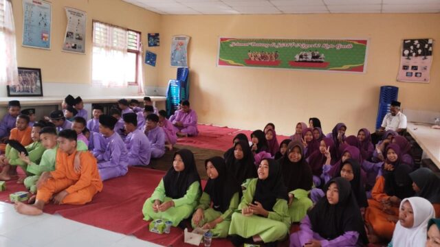 Sosialisasi dan Penyuluhan Narkoba di SMPN 2 Koto Gasib,Cipta Generasi Emas Bebas Dari Narkoba