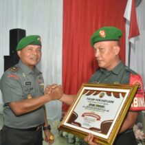 Kunjungan Kerja Danrem 031/Wira Bima ke Kodim 0313/KPR