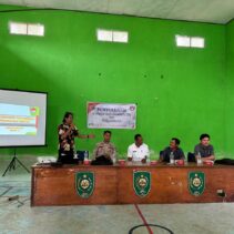 Polsek Sabak Auh Gelar Sosialisasi dan Penyuluhan Narkoba di Kampung Selat Guntung