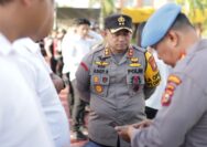 Pimpin Pemeriksaan Rutin Personil Kapolres Siak AKBP Asep Sujarwadi Pastikan Tidak Ada Anggota Yang Terlibat Judi Online dan Tetap Jaga Netralitas Pilkada 