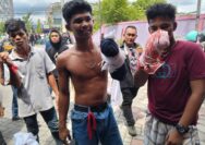 King Zone Gelanggang Perjudian, Tak Menghargai Hukum, Sewa Preman Dan Sambut Pendemo Ormas Pekat Dengan Senjata Tajam seperti Parang, Samurai, Besi dan alat Keras lainnya seperti Broti dan Batu