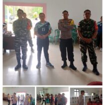 Kapolres Bersama Forkopimda Talaud Pantau Rapat Pleno PPK