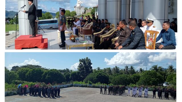 Peringati Hari Pahlawan ke-79, Pemerintah Kabupaten Talaud Gelar Upacara Dan Tabur Bunga