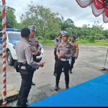 SAT LANTAS POLRES SIAK GENCAR PATROLI KAMSELTIBCAR LANTAS PASCA PENCOBLOSAN PILKADA SIAK.