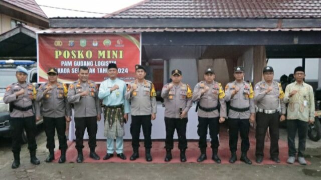 Pastikan Rapat Pleno Pilkada Berjalan Aman, Pamatwil dan Kapolres Siak Lakukan Peninjauan di Beberapa Kecamatan