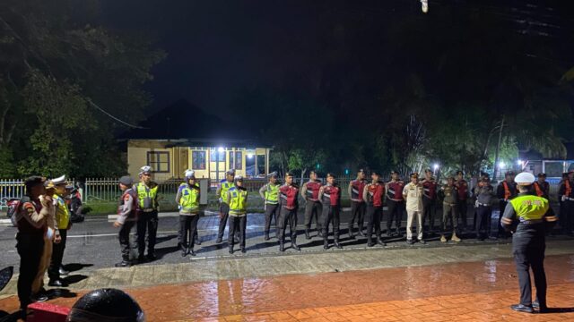 Polres Siak Laksanakan Patroli Gabungan KRYD Ciptakan Situasi Aman dan Kondusif Jelang Nataru