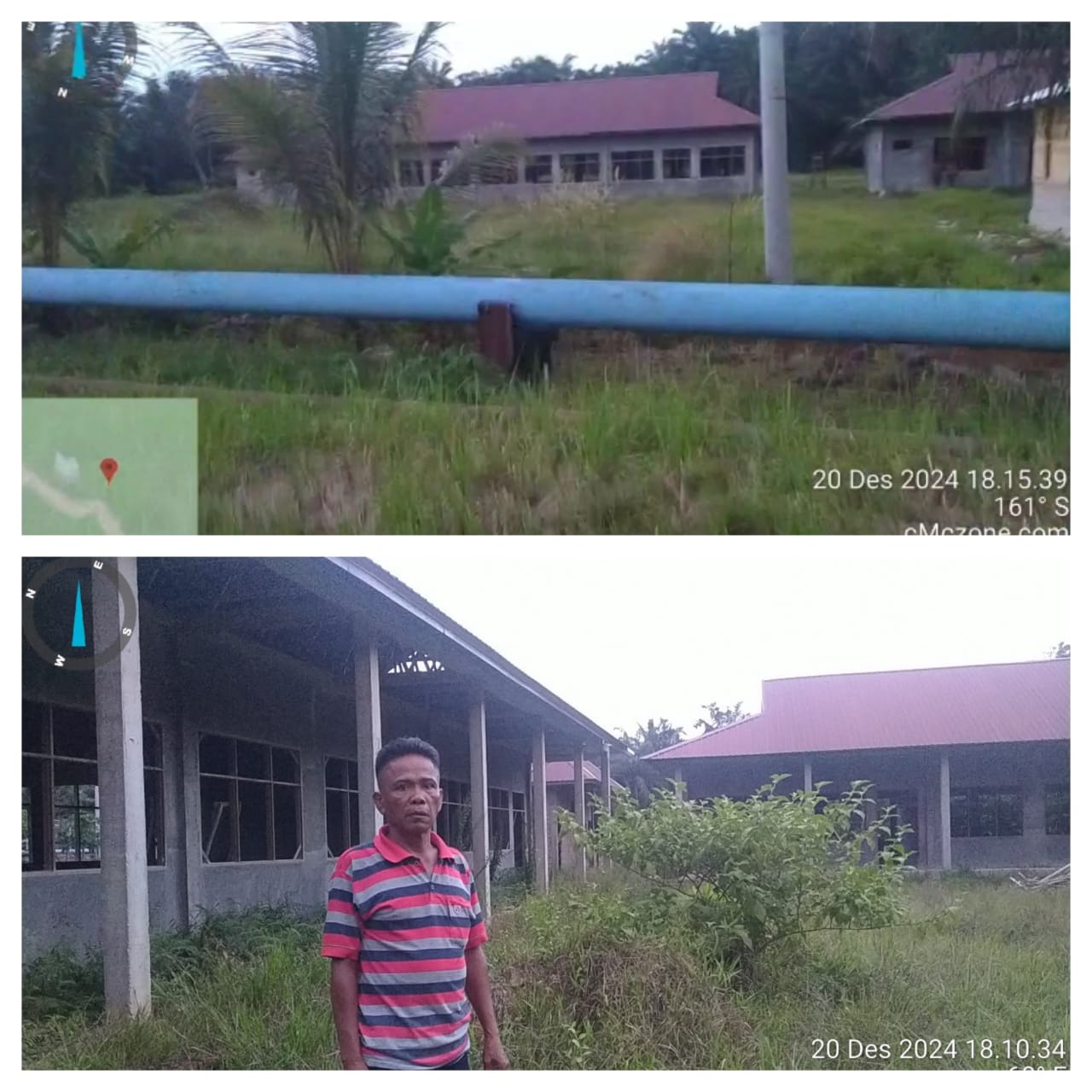 Masyarakat Resah, Pembangunan SD Di Minas Barat GS 5 Terbengkalai Sampai 2 tahun