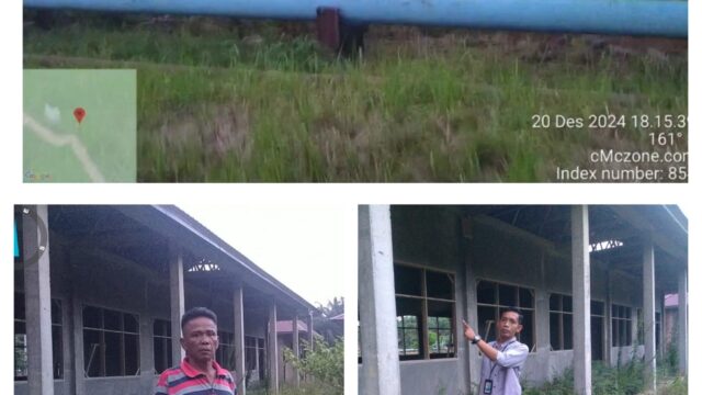 Masyarakat Resah, Pembangunan SD Di Minas Barat GS 5 Terbengkalai Sampai 2 tahun