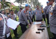 Polda Kepri Gelar Pemeriksaan Senpi, Guna Menujang ProfesionalIsme Serta Keamanan Dalam Pelaksanaan Tugas Kepolisian Di Wilayah Kepulauan Riau