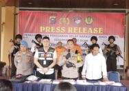 Pengungkapan Besar Kasus Narkotika di Penghujung Tahun,Polres Siak Amankan 2,6 Kg Shabu