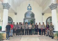 KAYANMA POLDA Riau AKBP. Bainar, S.H., M.H Jaga Perayaan Natal Di Gareja HKBP Jalan Paus Rumbai Pesisir