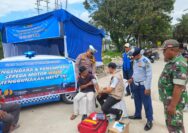 Berikan Pelayanan Maksimal Pengamanan Nataru Polres Siak Gelar Pemeriksaan Kesehatan Pada Pengemudi Angkutan Umum   