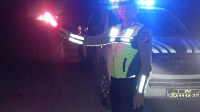 Satlantas Polres Siak Tingkatkan Patroli Blue Light untuk Antisipasi Laka Lantas dan C3 Selama Libur Nataru  