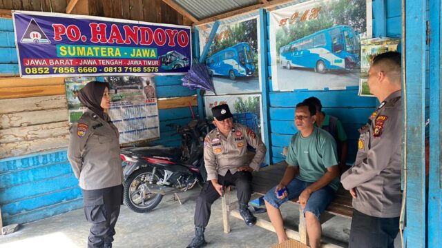 Cooling System Subsatgas Binmas Polres Kuansing Dalam Rangka Operasi Lilin Lancang Kuning 2024