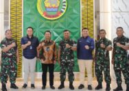 Danrem 031/Wira Bima Terima Silaturahmi Team PLN dan Rombongan.